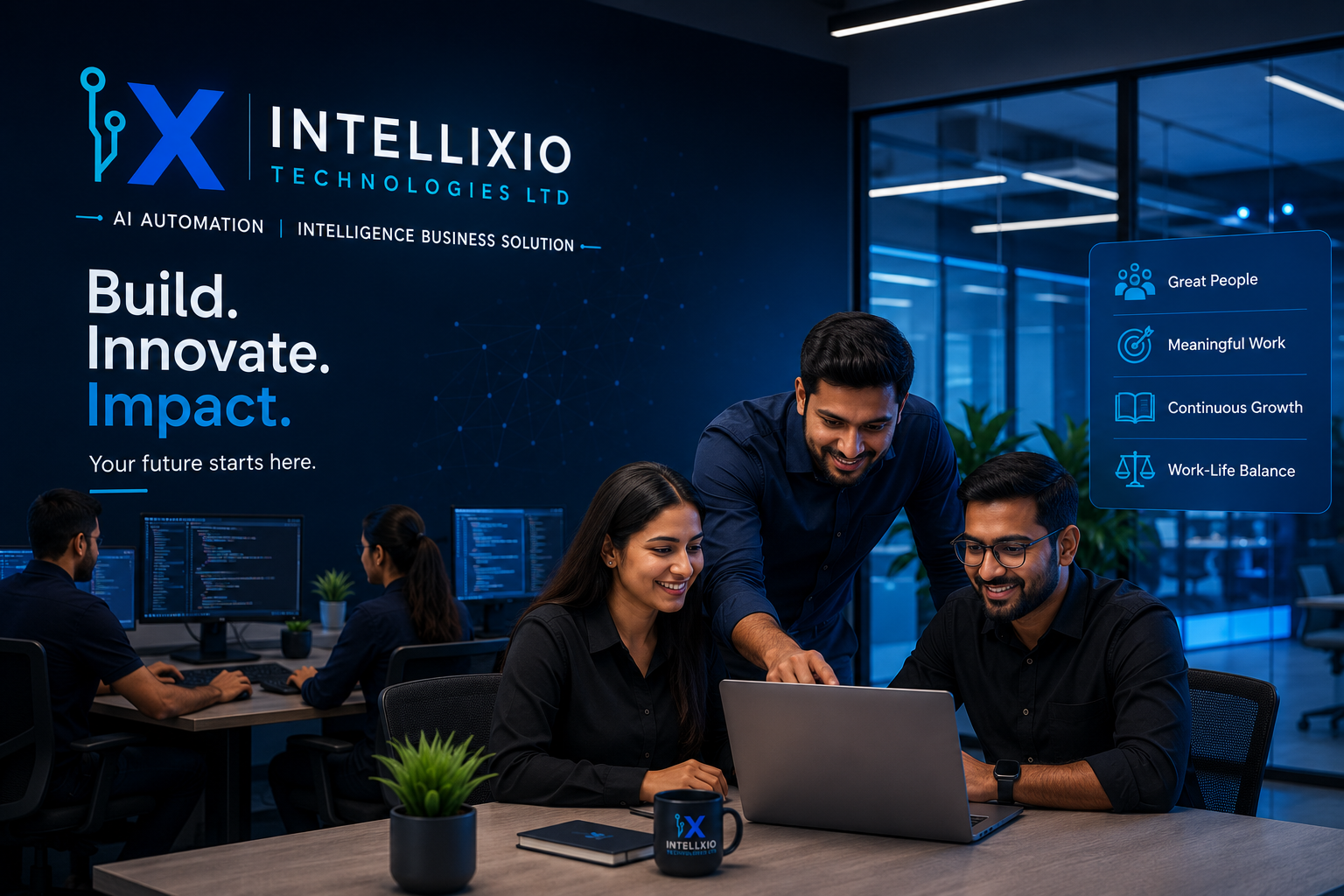 Careers at Intellixio Technologies